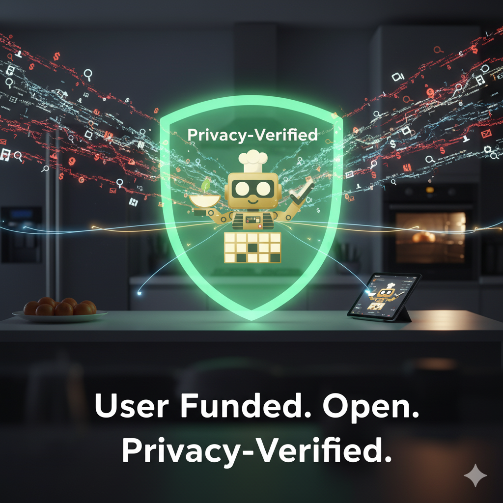 A Smart Kitchen That Works for You, Doesn't Sell Your Data